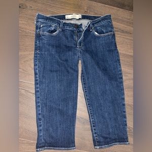 Abercrombie & Fitch - Denim Capri Bermuda Shorts -Size 6 / 28